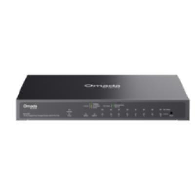 Omada 10-Port Gigabit Easy Managed Switch with 8-Port PoE+